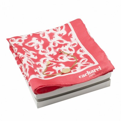 Set Cacharel (bracelet & silk scarf)