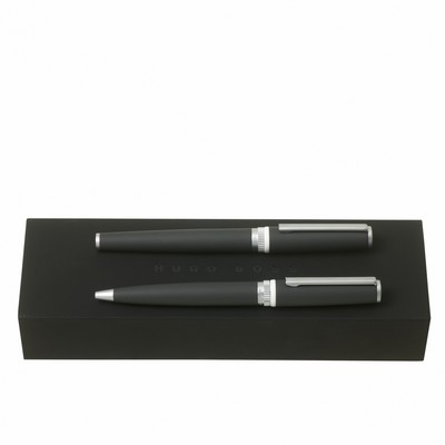 Set Gear Grey (ballpoint pen & rollerball pen)