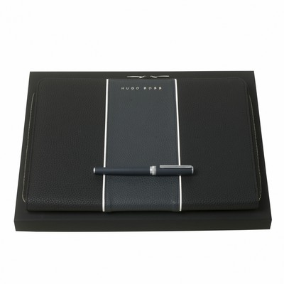 Set Gear Blue (fountain pen & conference folder A4)