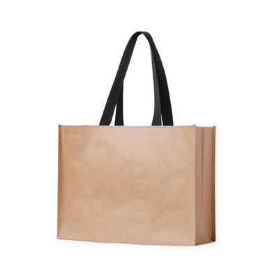 Tote shopping bag - KPP material Combination of paper and non woven material Kolsar 