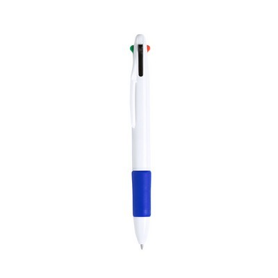 Plastic Pen 4 in 1 ink colours Clessin