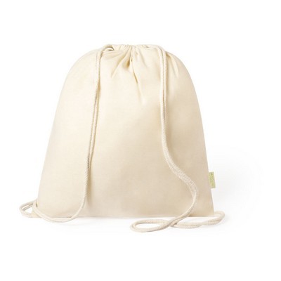 Drawstring Bag/Back sack Organic cotton Tibak ECO FRIENDLY 