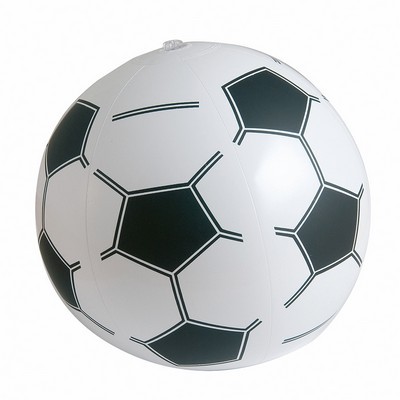 Beach Ball Inflatable soccer ball print Deflated Size: 33 cm. Inflated Size: 25 cm Wembley