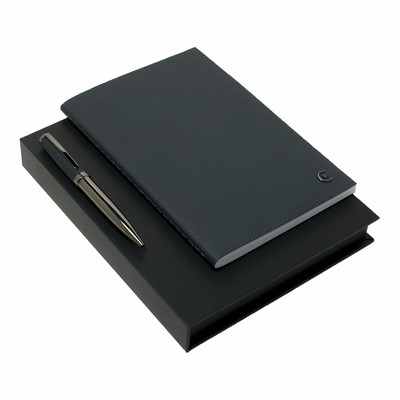 Set Hamilton Dark Blue (ballpoint pen & note pad A5)