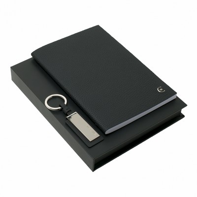 Set Hamilton Black (note pad A5 & key ring)