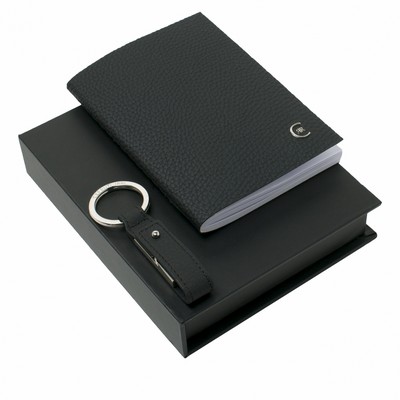 Set Hamilton Black (note pad A6 & usb stick)