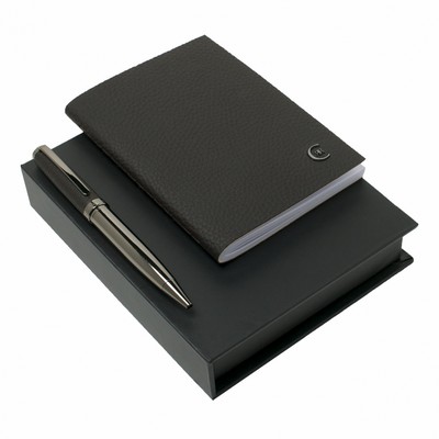 Set Hamilton Brown (ballpoint pen & note pad A6)