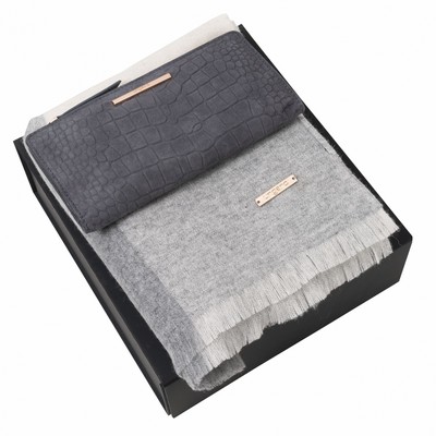 Set Giada Grey (lady purse & scarve)