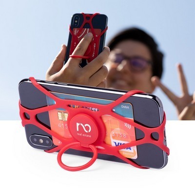 Phone holder/ Protector / card holder/ selfie ring 4 IN 1 Holder Sernel