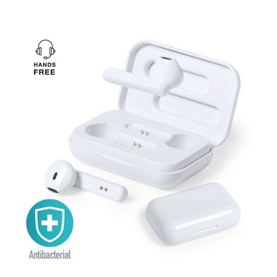 Earphones / Ear buds with antibacterial coating bluetooth Kikey