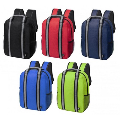  Backpack sports style in RPET material