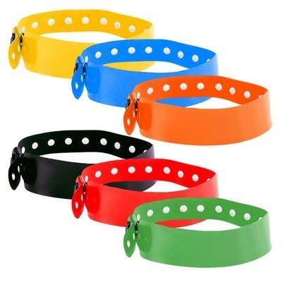 Event Wristband Bracelet PVC material Multi