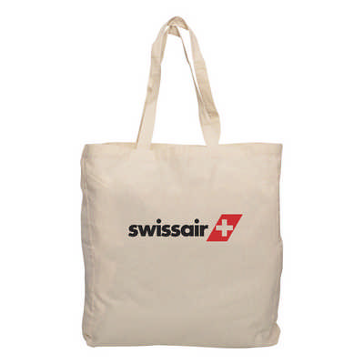 Calico Tote Bag with Gusset • by Runsmart