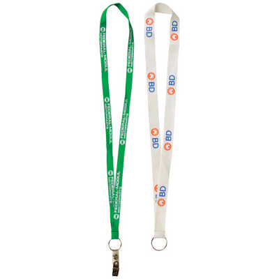 10mm Bamboo Custom Lanyard