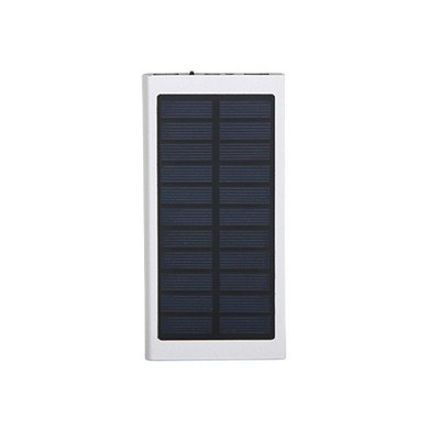 8000mAh Metal Solar Power Bank