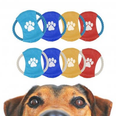  Rope Frisbee Dog Toy 