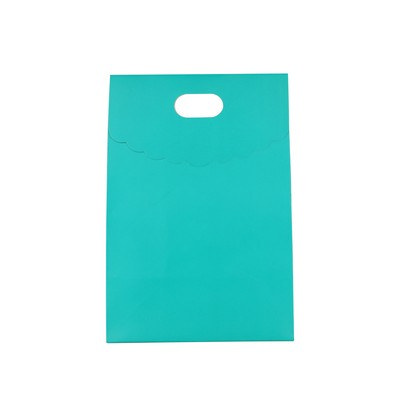 Die cut Handle Bag with Flap(50x220x100mm+80mm flap)