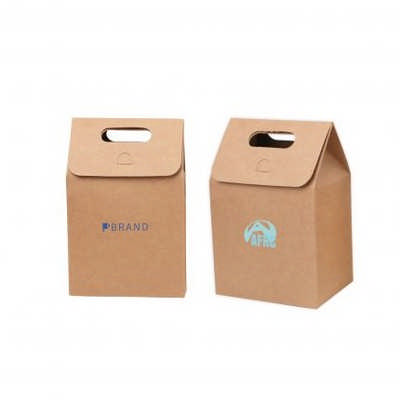 Small Kraft Paper Portable Box