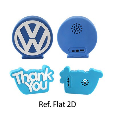 Custom shaped PVC Bluetooth speaker