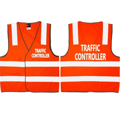 Traffic Control Safety Vest Orange
