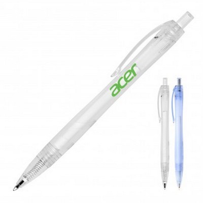 Eco Pen Ballpoint Recycled PET - CLEAR