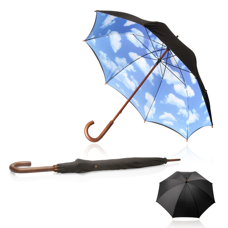 Umbrella 58cm Long Shelta Blue Sky (US1444.BLU_GL_DEC)