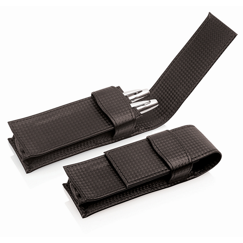 Pen Pouch PU Double Premium (Z714_GL_DEC)
