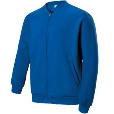 Unisex Adults Fleece Jacket With Zip S-5XL