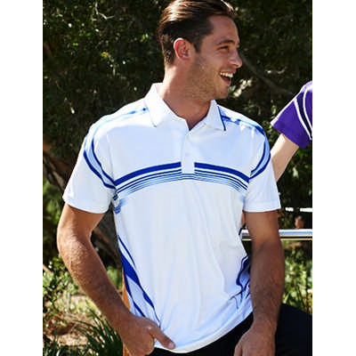 Unisex Adults Sublimated Gradated Polo S-5XL