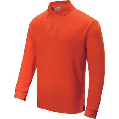 Unisex Adults Sun Smart Long Sleeve Polo
