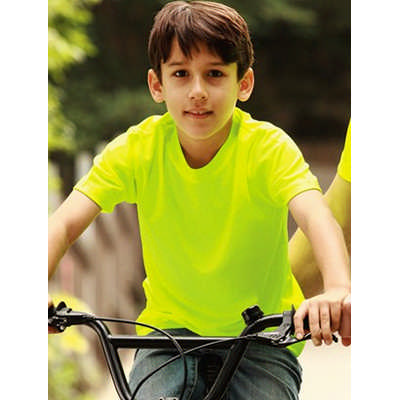 Kids Breezway Plain Round Neck Tee Shirt