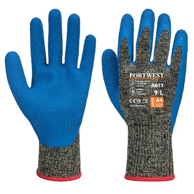 Aramid HR Cut Latex Glove (A611_PW)