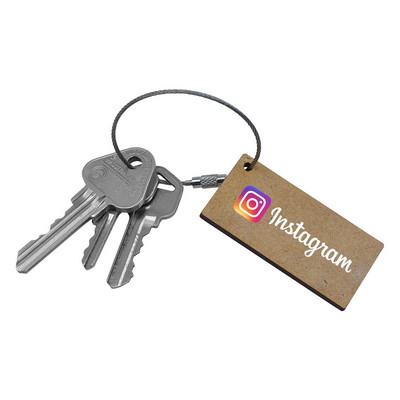 Byron Keyring - Rectangle (N1002_PREMIER)