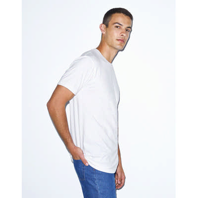 2001ORGW American Apparel Unisex Organic Fine Jersey Short Sleeve T-Shirt (2001ORGW_PREAP)