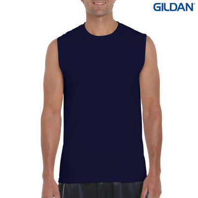 2700 Sleeveless Tee - Navy (27002NY_PREAP)