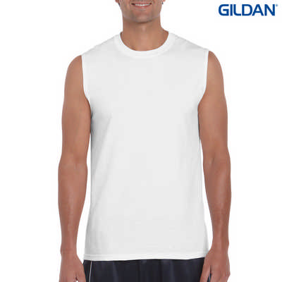 2700 Sleeveless Tee - White (27002W_PREAP)