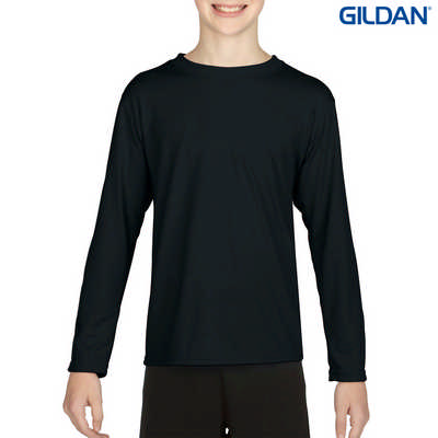 42400B Youth Performance LST - Black (42400B2BL_PREAP)