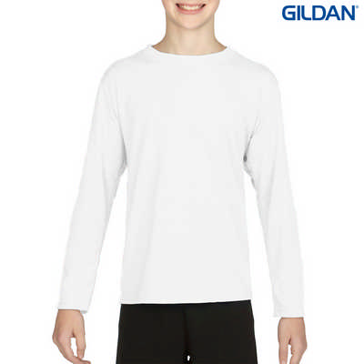 42400B Youth Performance LST - White (42400B2W_PREAP)