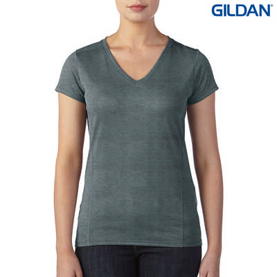 47V00L Performance Tech Ladies T - MCharcoal (47V00L2MC_PREAP)