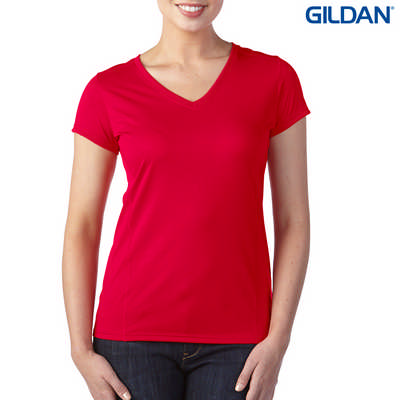 47V00L Performance Tech Ladies T - Red (47V00L2RE_PREAP)