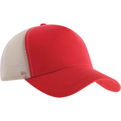 Mac Trucker Cap - Red White HW24 (H5003REWH_PREAP)