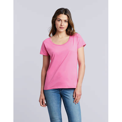 64550L Gildan Softstyle Ladies Deep Scoop T-Shirt (64550L_PREAP)