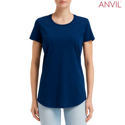 790L - Anvil 180gsm Ladies Fashion T - Navy (790L2NAV_PREAP)