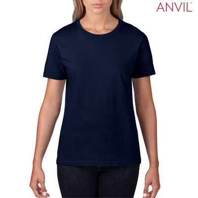 880 Anvil Ladies Fashion T - Navy (8802NAV_PREAP)
