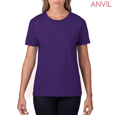 880 Anvil Ladies Fashion T - Purple (8802PUR_PREAP)