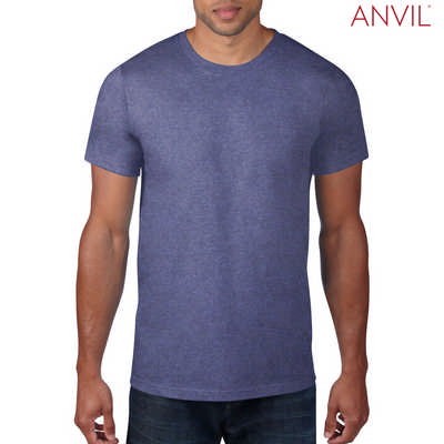 980 Menss Anvil Fashion T - Heather Blue (9802HBU_PREAP)