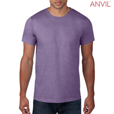 980 Menss Anvil Fashion T - Heather Purple (9802HPR_PREAP)