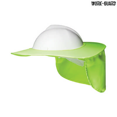H15700 - Hard Hat Brim - Fluro Yellow (H15700YE_PREAP)