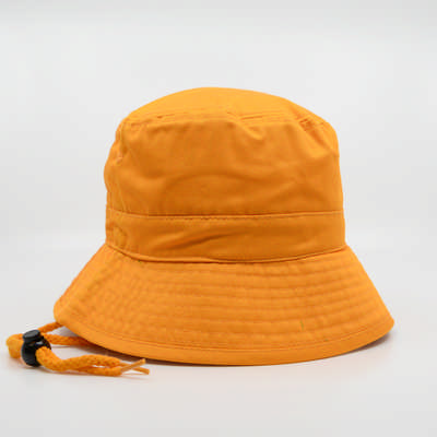 6535 PolyCotton Adjustable Bucket - Gold (H6033AGO_PREAP)