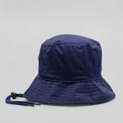 6535 PolyCotton Adjustable Bucket - Navy (H6033ANY_PREAP)